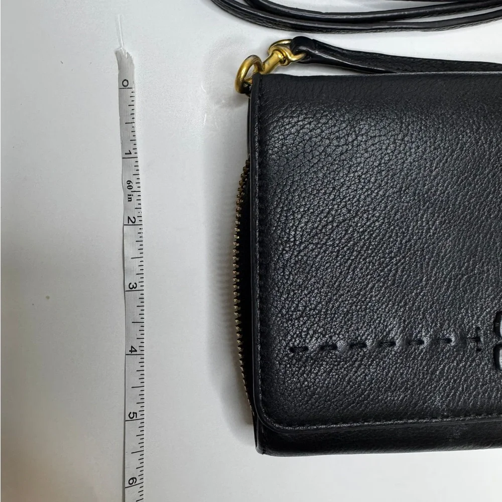 Tory Burch Black Crossbody Bag with Gold Accents - Picture 8 of 8